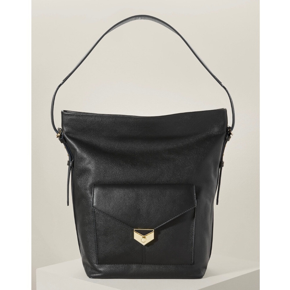 Covet Leather Bucket Bag